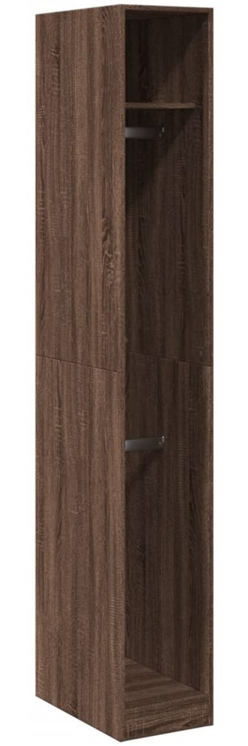 vidaXL Kleiderschrank Braun Eichen-Optik 30x50x200 cm Holzwerkstoff 3307780 Bild 1