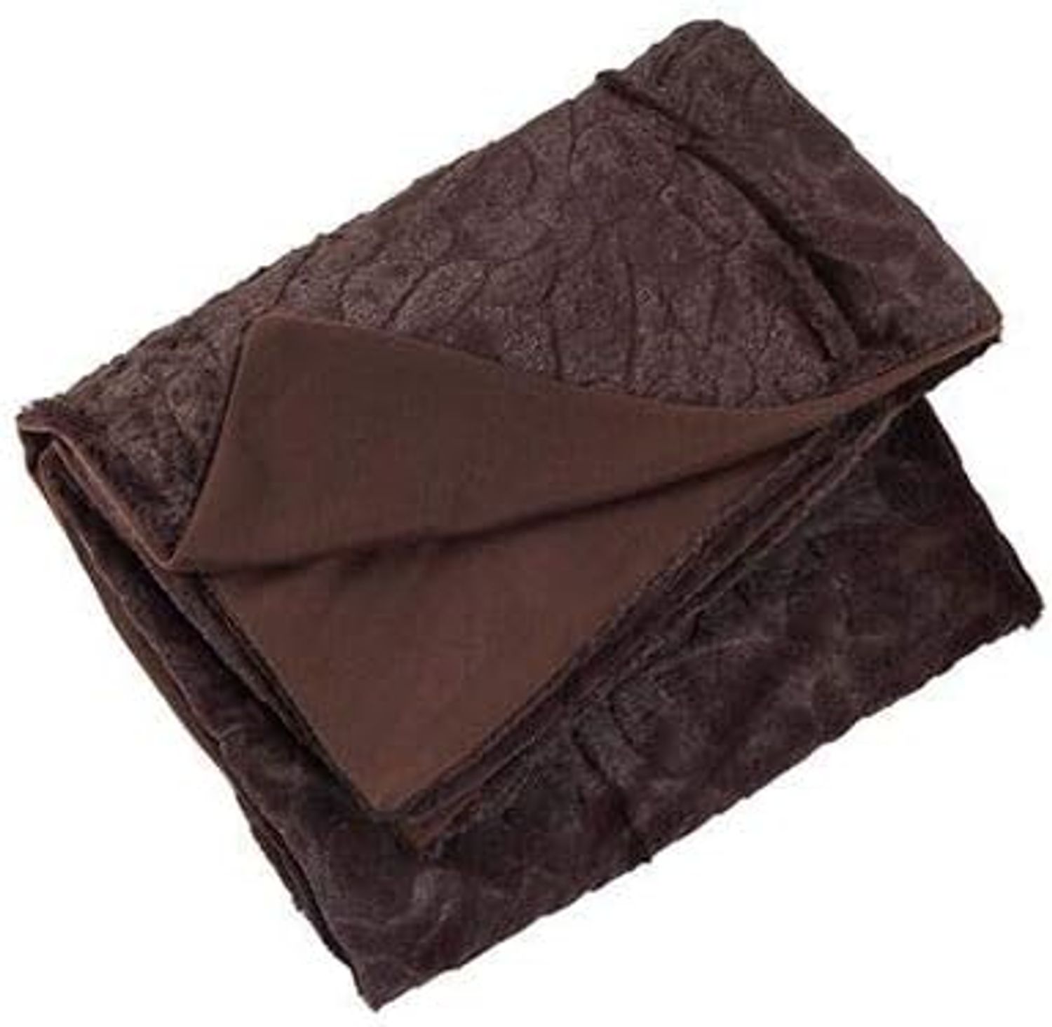 Kuscheldecke 150x200 cm, Braun Bild 1