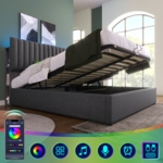 Leinenstoff + Metall + Sperrholz + MDF