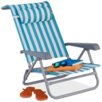 Blau-Weiß gestreift