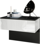 Schwarz matt/Weiß Hochglanz