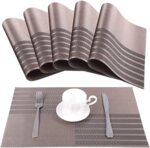 dunkle Kaffeestreifen