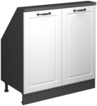 Weiß Landhaus/Anthrazit