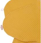 Waffelmuster Senfgelb