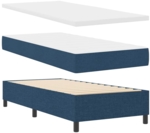 Blau/ Knopfgepolstert