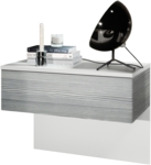 Weiß matt/Avola-Anthrazit