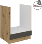 Graphite ultra matt, Eiche Artisan matt