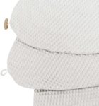 Waffelmuster Hellgrau