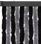 Unistreifen anthrazit - schwarz