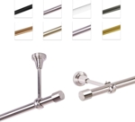 Edelstahl 1-läufig Wand/Decke