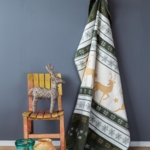 Weihnachten Rentier Gold