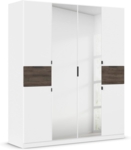 alpinweiß|Atlantic Oak dunkel foliert