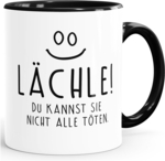 Lächle - Dyed Schwarz