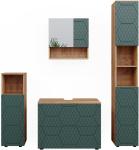 Grün/Goldkraft Eiche