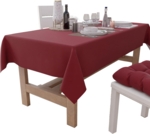 Einfarbig Burgunderrot