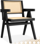 Schwarz mit Armlehne