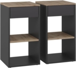 Anthrazit/Goldkraft Eiche