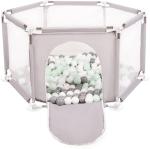 Grau:weiß/grau/minze