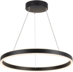 Pendelleuchte Rund 60cm Cct Schwarz