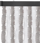 Meliert schwarz - grau - weiß