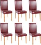 Kunstleder, Rot-braun, Helle Beine