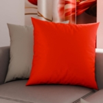 Mehrfarbig Rot - Hellgrau