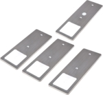 4er Set Neutralweiss