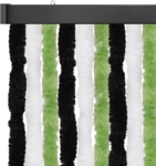 Unistreifen schwarz - grün - weiß