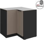 Sandgrau ultra matt, Schwarz matt