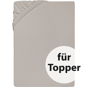 Spannbettlaken für Topper