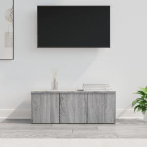 vidaXL TV-Schrank Grau Sonoma 80x34x30 cm Holzwerkstoff 815499