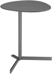 Birdy Kiesel Beistelltisch oval staubgrau H: 53cm