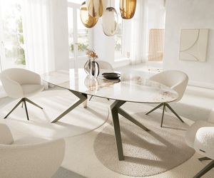Minas Melange Weiß-Beige