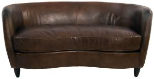 Clubsofa Winsford 2-Sitzer Vintage-Cigar Leder
