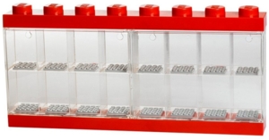 Room Copenhagen LEGO 'Minifiguren Display Case 16' Aufbewahrungsbox rot