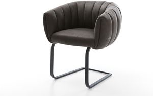 Sitzschale: Anthrazit Vintage; Gestell: Schwarz