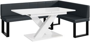 Kunstleder/B Weiß Hochgl.