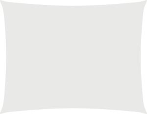vidaXL Sonnensegel Oxford-Gewebe Rechteckig 3,5x4,5 m Weiß 135269