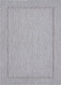 Outdoor Teppich Renata rechteckig - 120x170 cm - Silberfarbe
