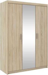 Kleiderschrank mit Spiegel 3D