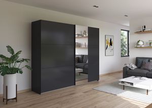 Graumetallic/Schwarz