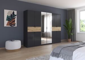 grau metallic|Eiche Artisan