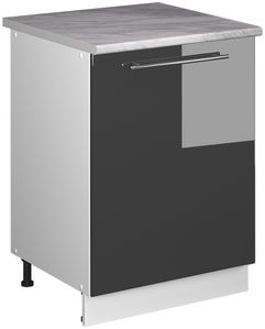 Anthracite High Gloss/White