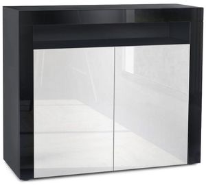 Schwarz matt/Weiß Hochglanz/Schwarz Hochglanz