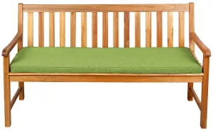 Gutekissen® Sitzkissen für Bank, Gartenschaukeln, Sitz, glatt. FK5 (110x40x5, Limette)