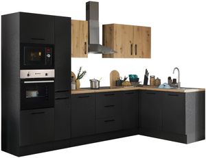 Schwarz Matt | Artisan Eiche