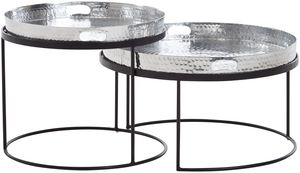 Silber/Schwarz
