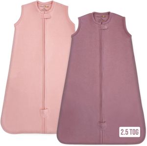 2.5 Tog Mauve/Dusty Rose (2-pack)