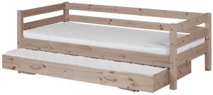 Flexa 'Classic' Einzelbett 90x190 cm, inkl. Gästebett, terra