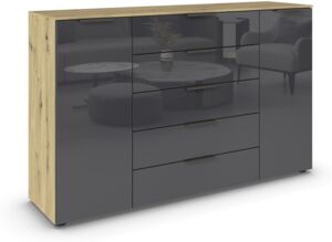 Eiche Artisan | Glas Basalt